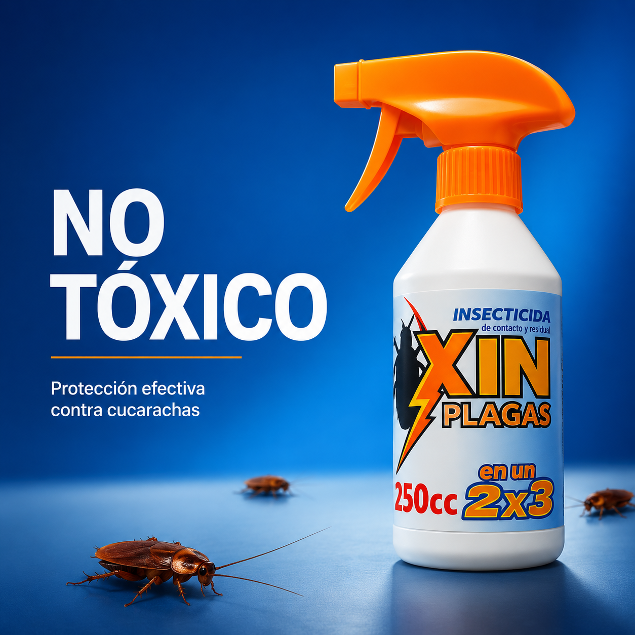 INSECTICIDA ORGANICO XIN PLAGAS  X 250cc