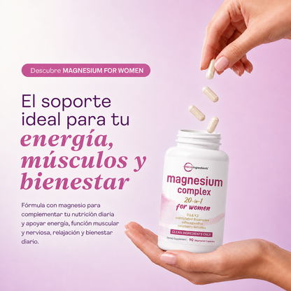 MAGNESIO FEMENINO 20 EN 1 | PRODUCTO IMPORTADO