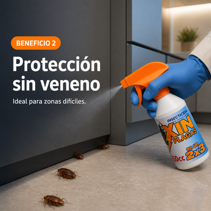 INSECTICIDA ORGANICO XIN PLAGAS  X 250cc