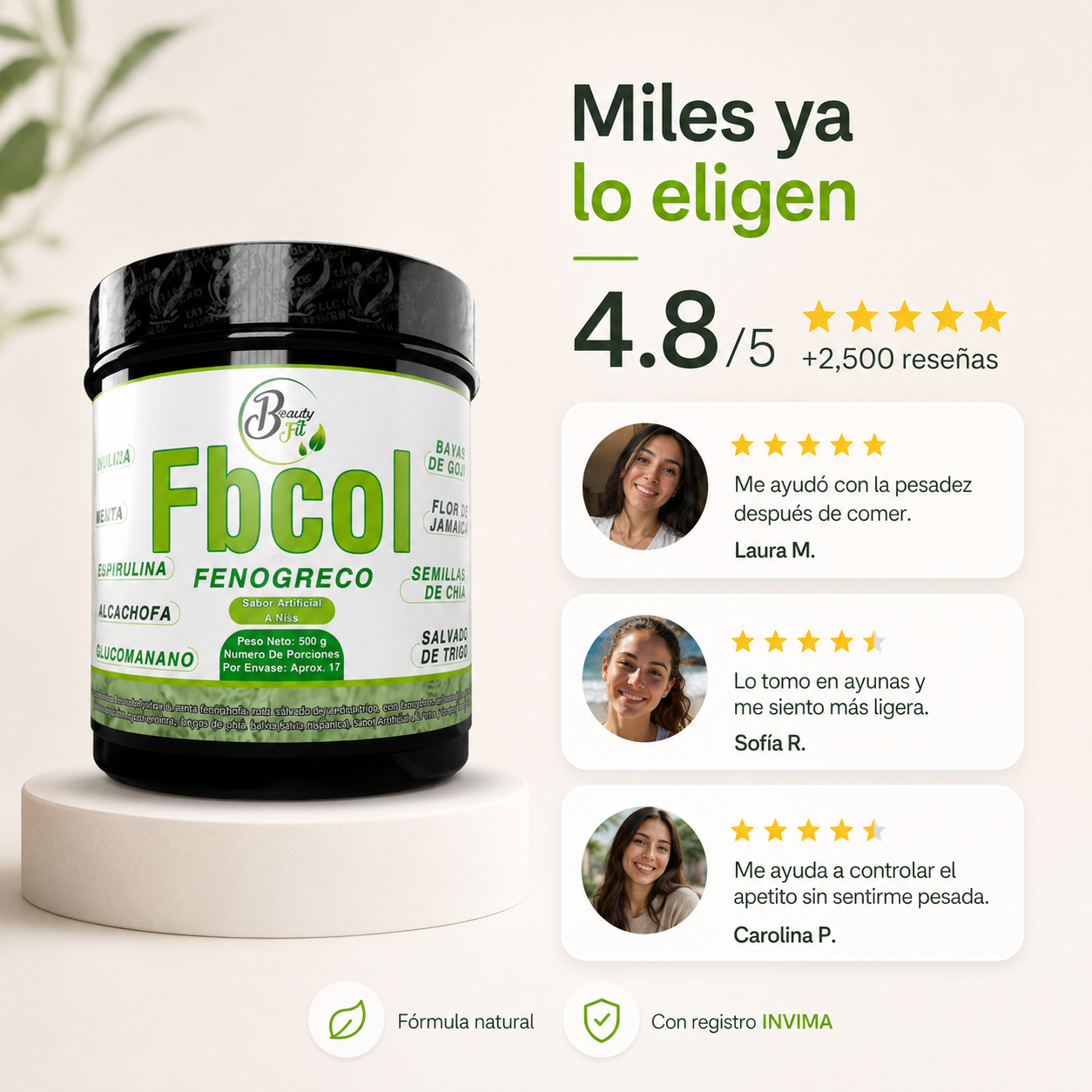 FIBRACOL X500GR FITOVIT