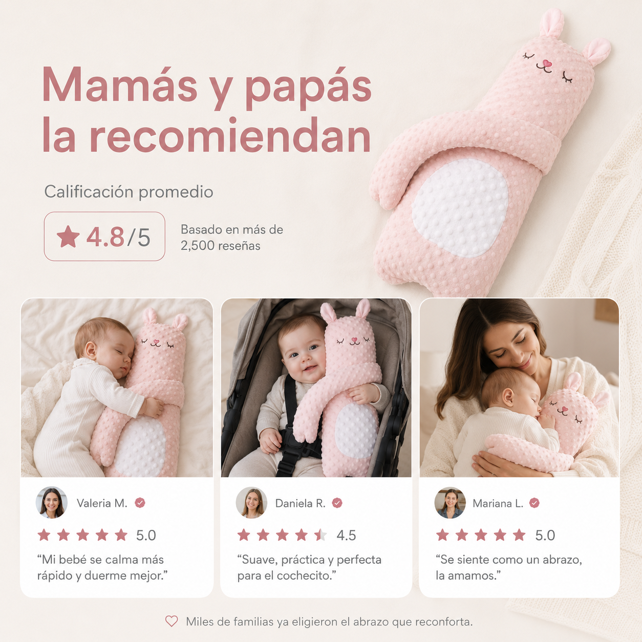 peluche arrullador