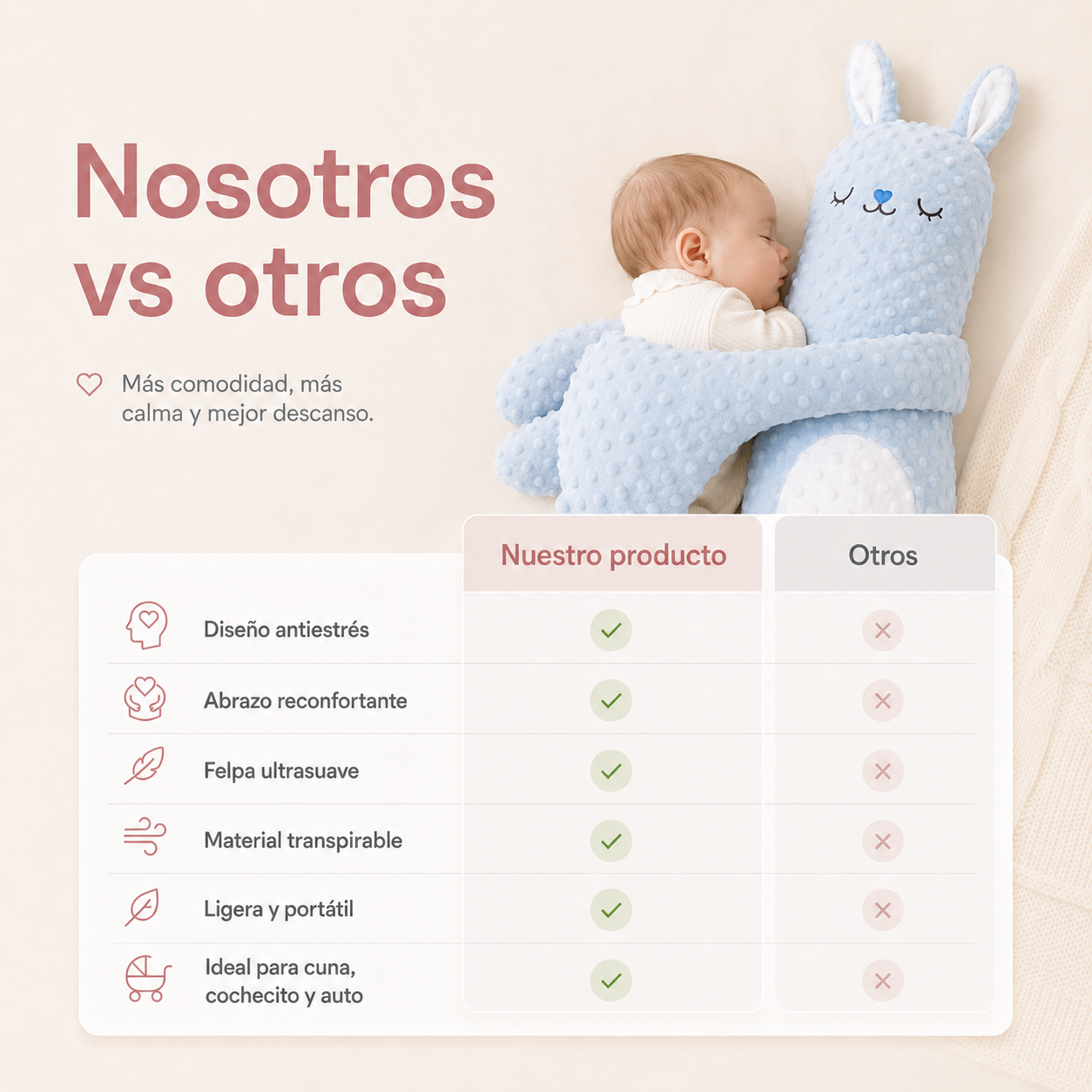 peluche arrullador