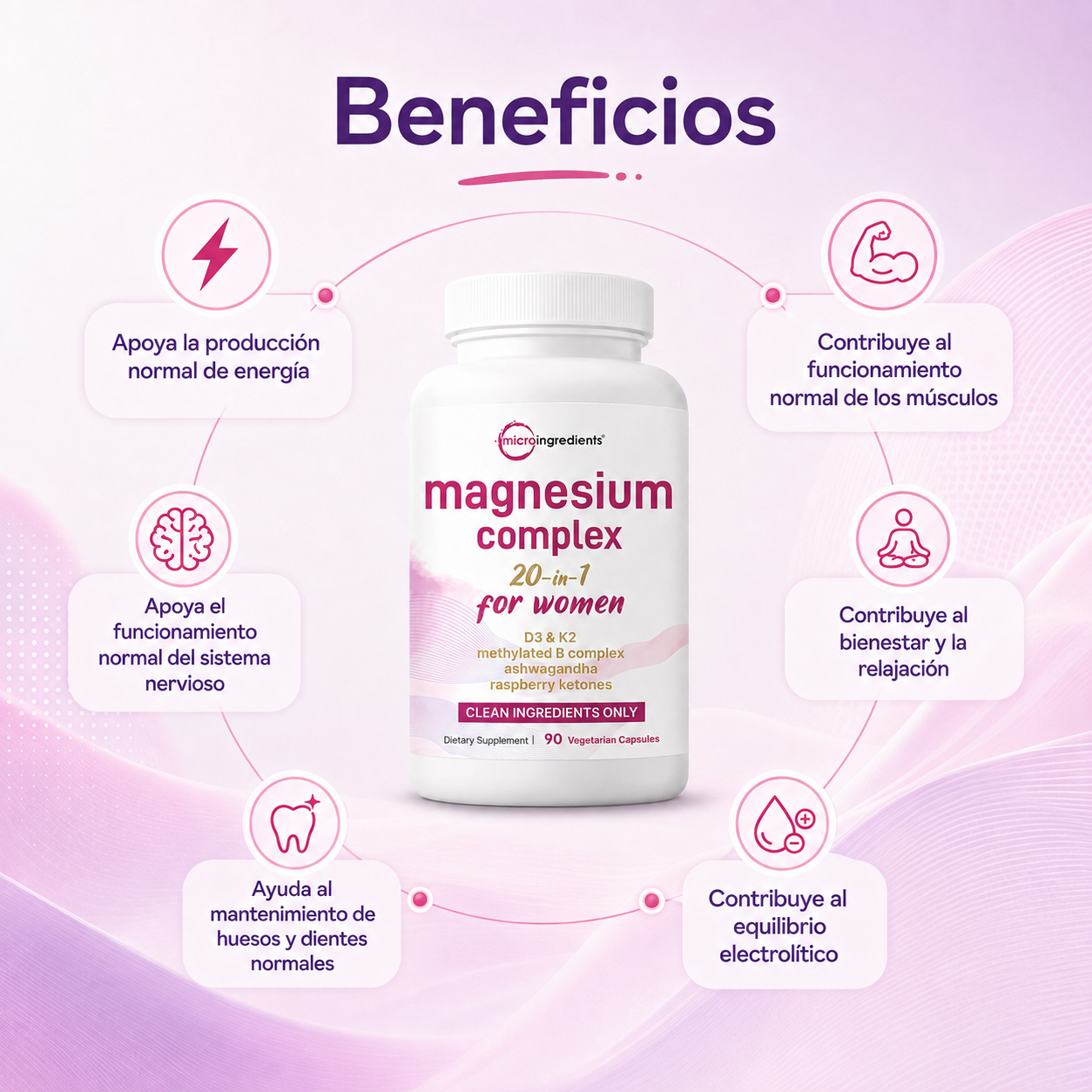 MAGNESIO FEMENINO 20 EN 1 | PRODUCTO IMPORTADO