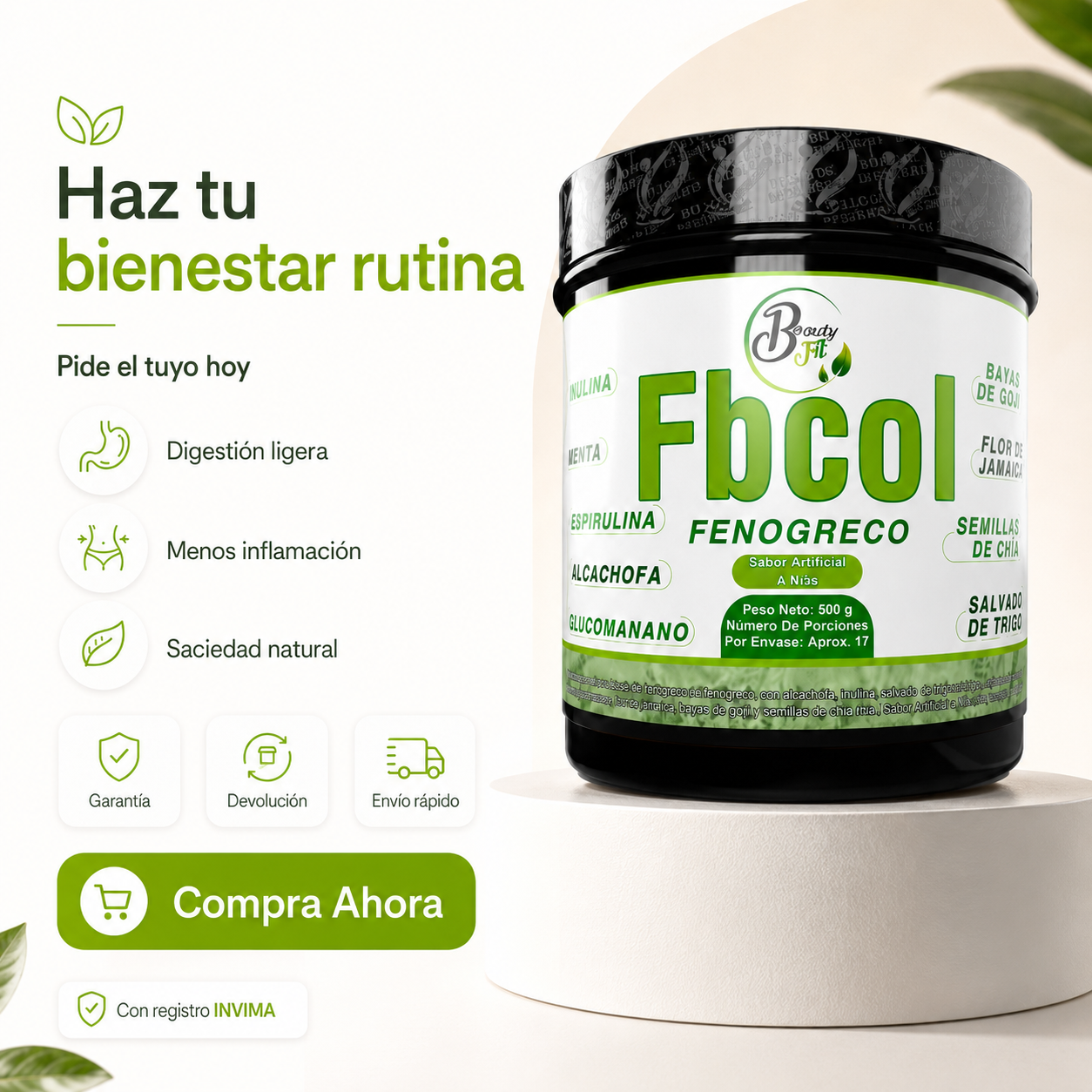 FIBRACOL X500GR FITOVIT