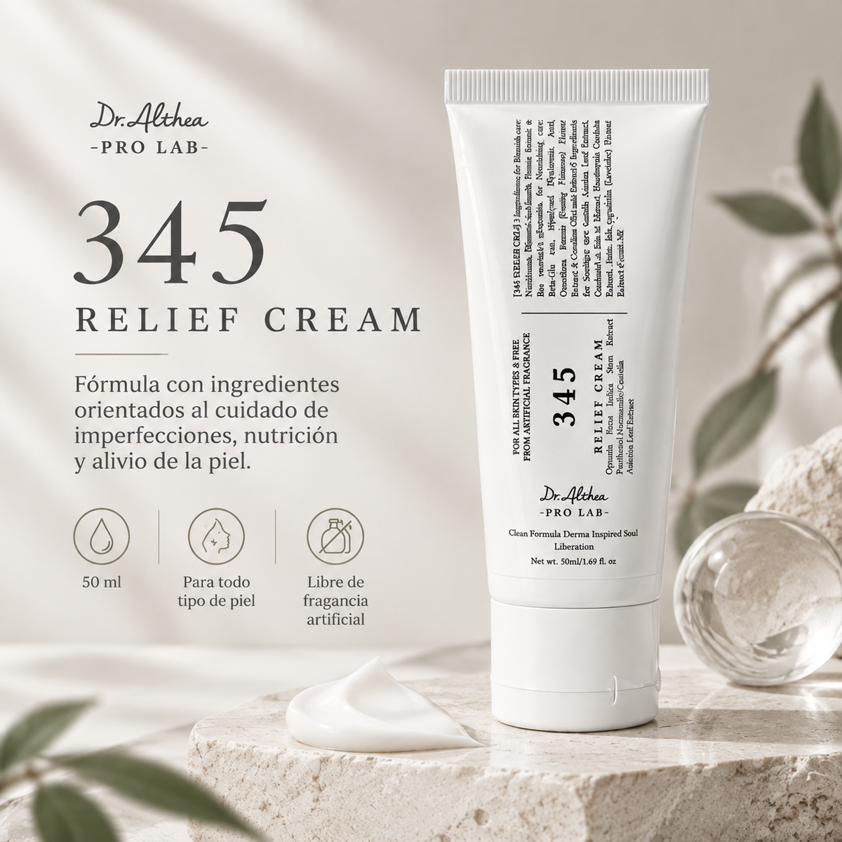 CREMA 345 HIDRATACIÓN Y SUAVIDAD | PRODUCTO IMPORTADO
